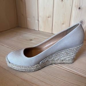 J. Crew Cream/Tan Espadrille